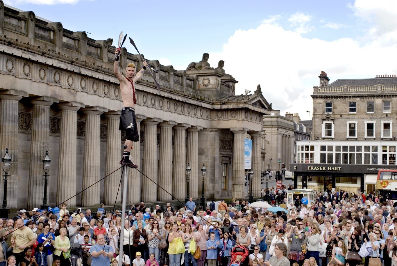 Performance on Princes Street