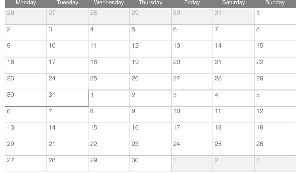 2027 August September Calendar
