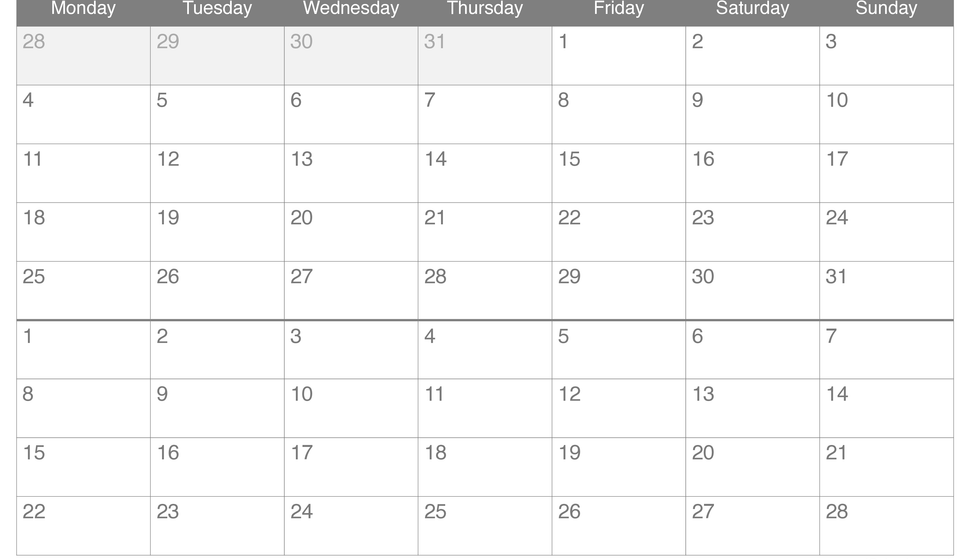 2027 January February Calendar
