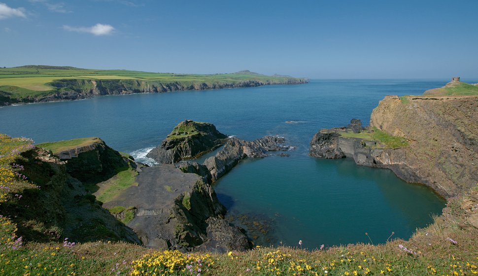 Blue Lagoon, Abereiddy, Pembrokeshire, June 2010