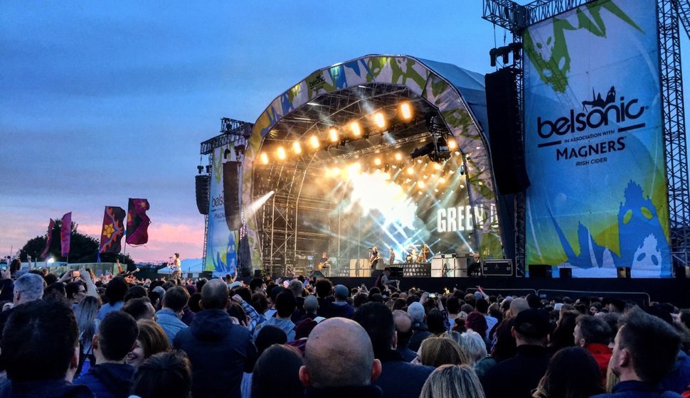 Belsonic – the annual music festival in Belfast.